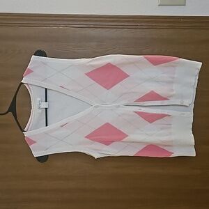 Lady Hagen Argyle Sweater vest